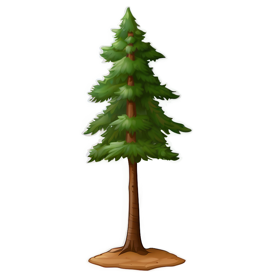 Minimalist Tree Elevation Png 06262024 PNG image