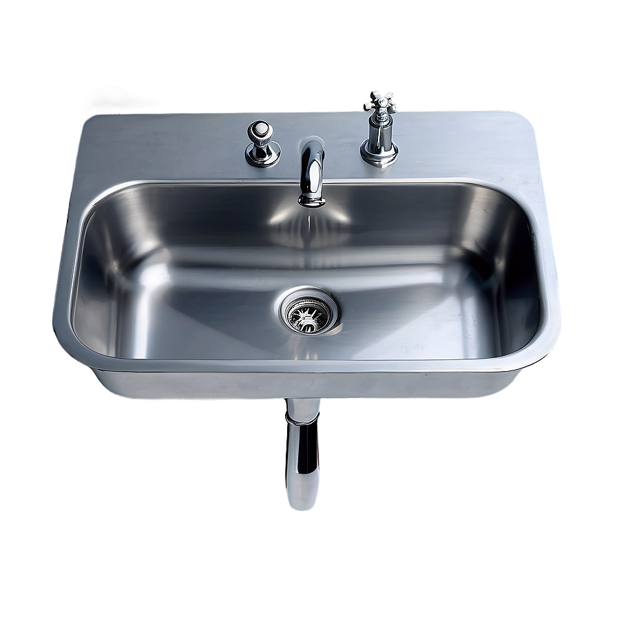 Minimalist Wall-mounted Sink Png Ubv34 PNG image