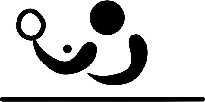 Minimalist White Circleon Black Background PNG image