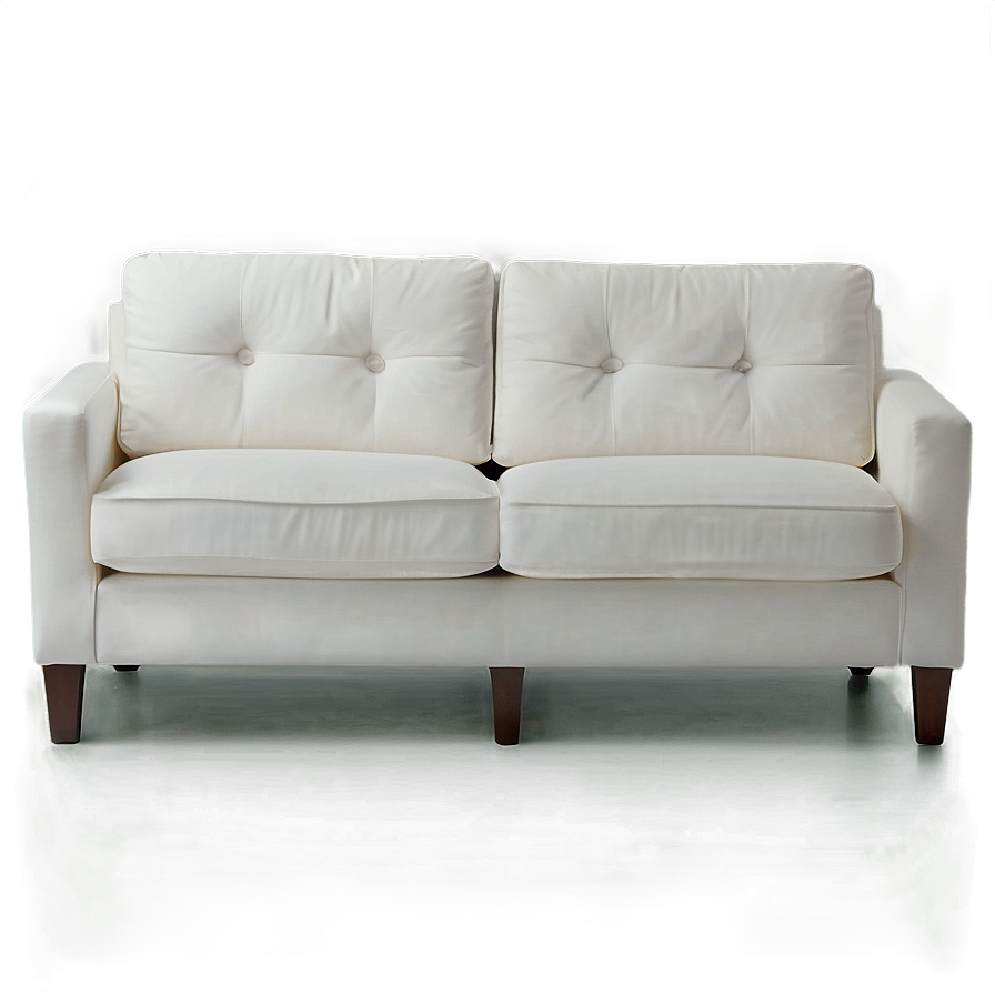 Minimalist White Couch Png Gbs38 PNG image