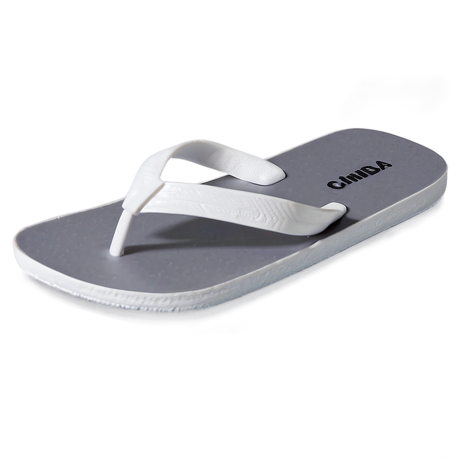 Minimalist White Flip Flop Png 77 PNG image