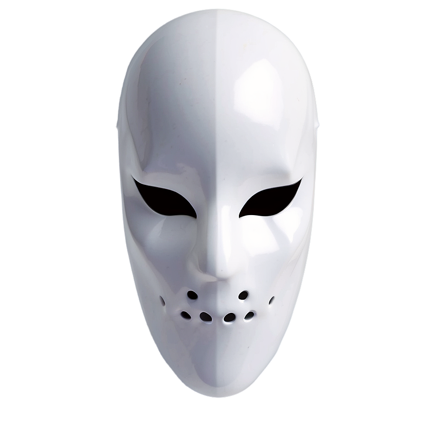 Minimalist White Mask Png Seo56 PNG image