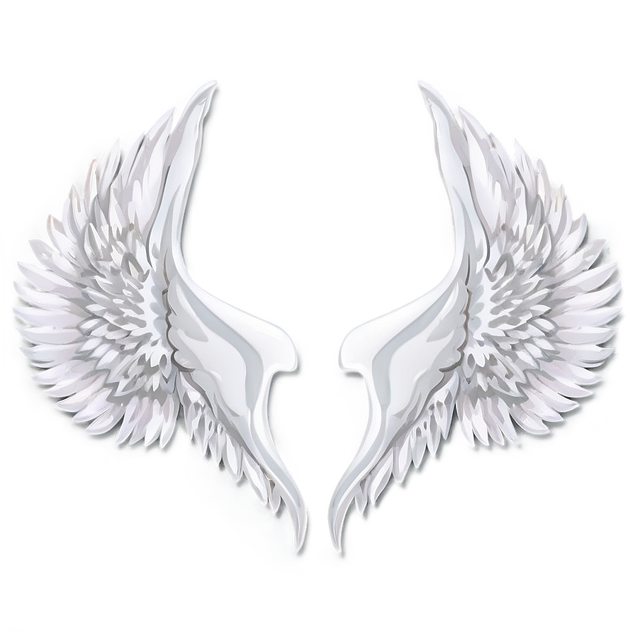 Minimalist White Wings Png Afc PNG image