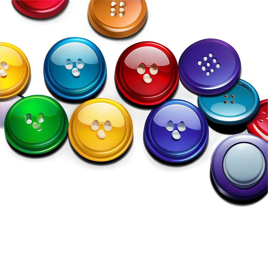 Minimalistic Buttons Png 06262024 PNG image