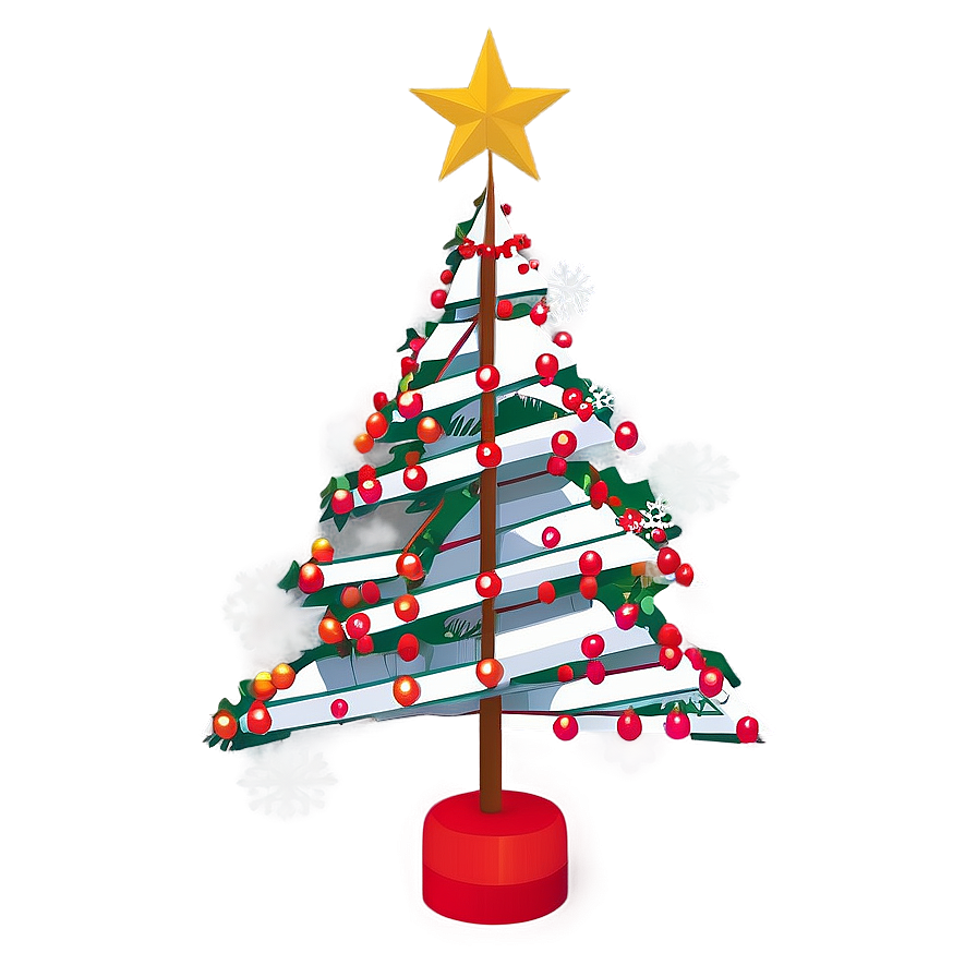 Minimalistic Christmas Tree Png Stp78 PNG image