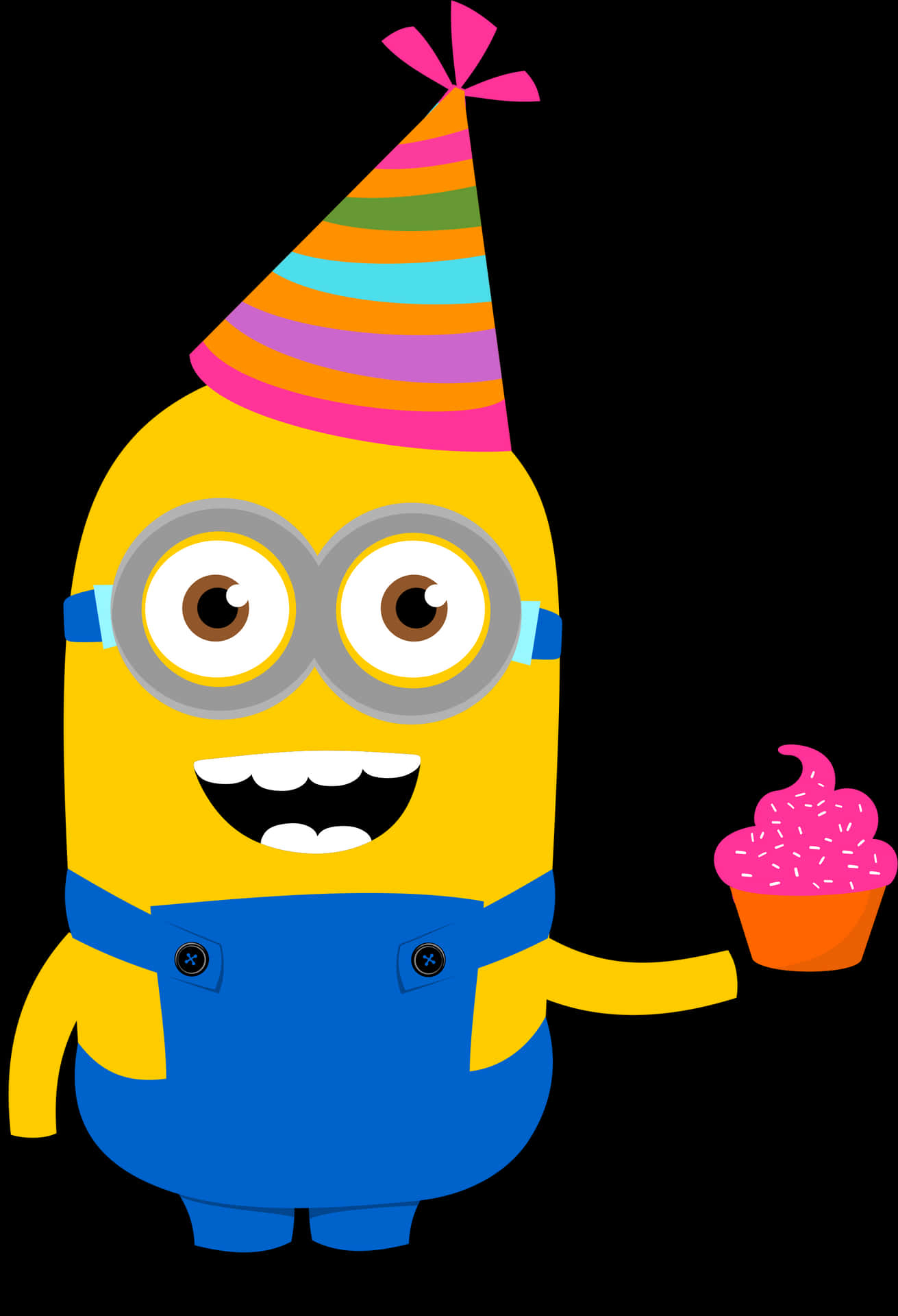 Minion Birthday Party Celebration PNG image