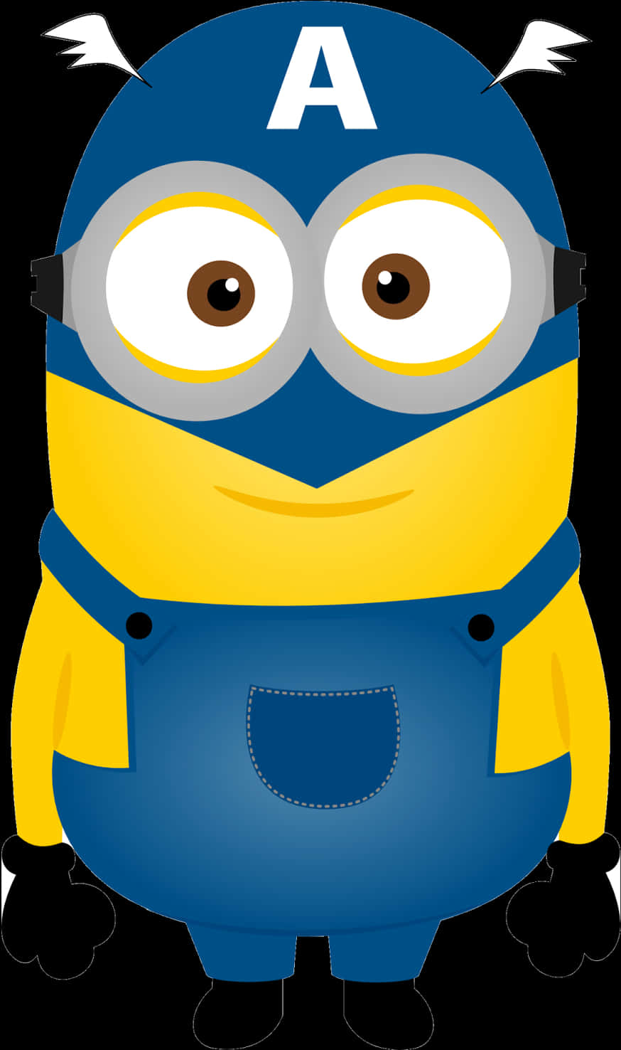 Minion_ Cartoon_ Character_ Clipart PNG image