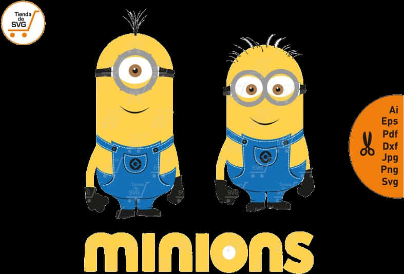Minions_ Clipart_ Vector_ Graphic PNG image