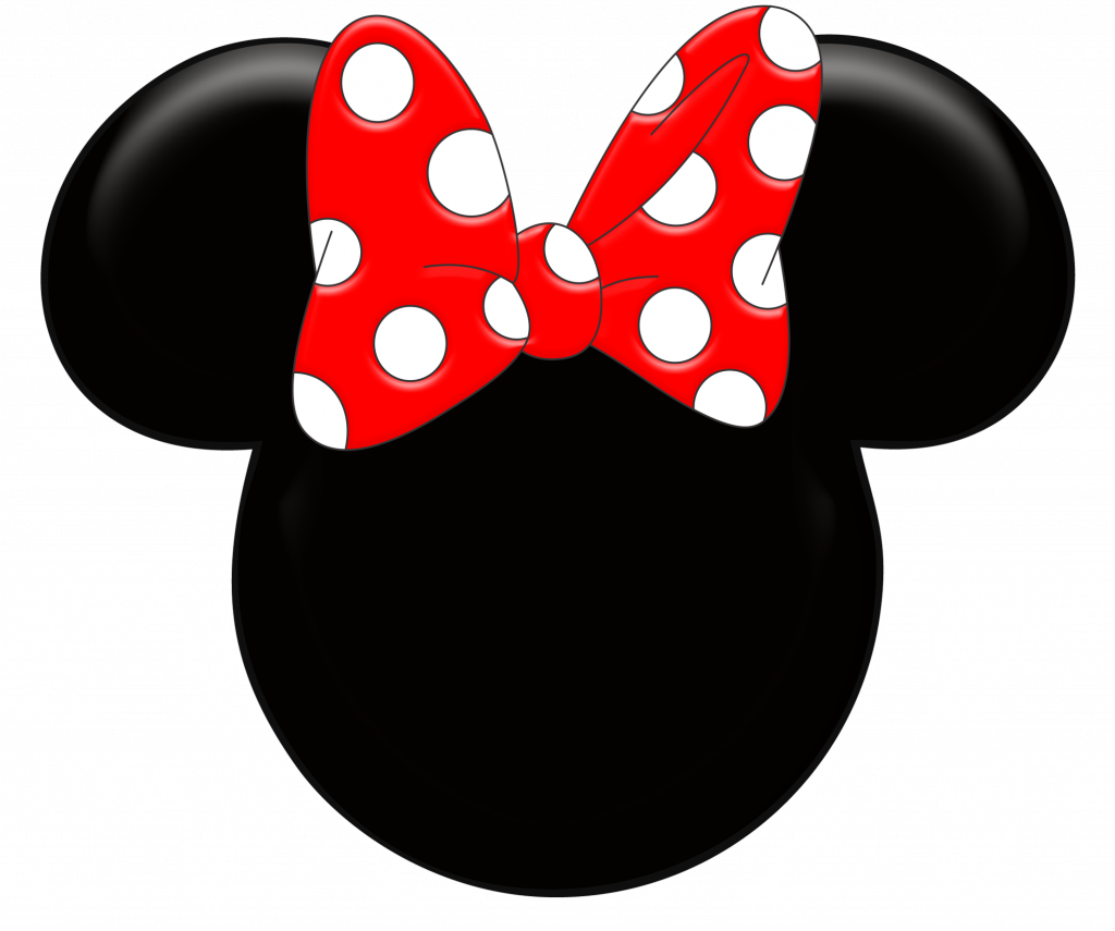 Minnie Mouse Ears Clipart PNG image