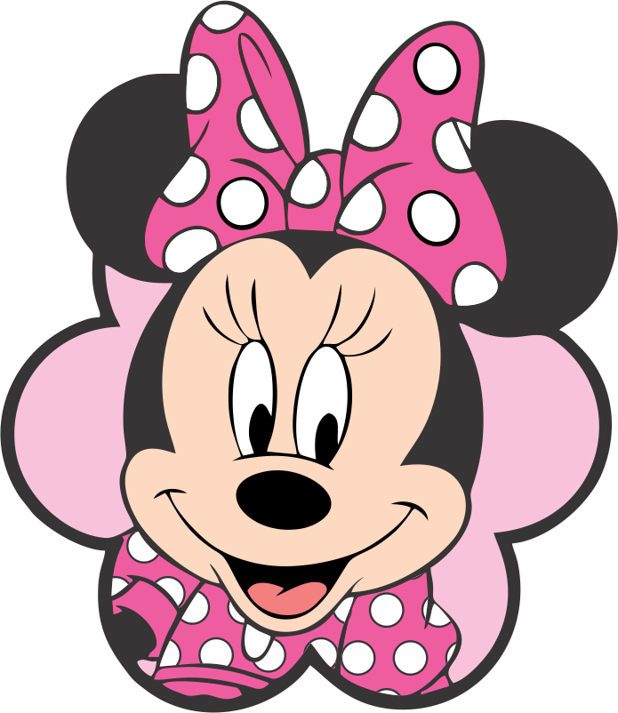 Minnie Mouse Pink Polka Dots PNG image