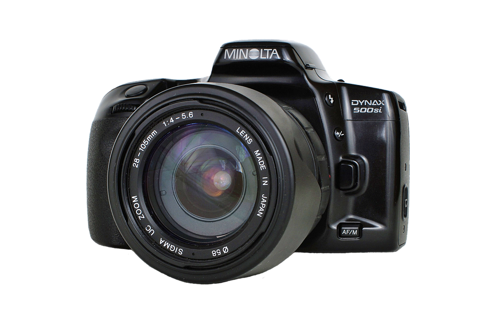 Minolta Dynax500si Camera PNG image