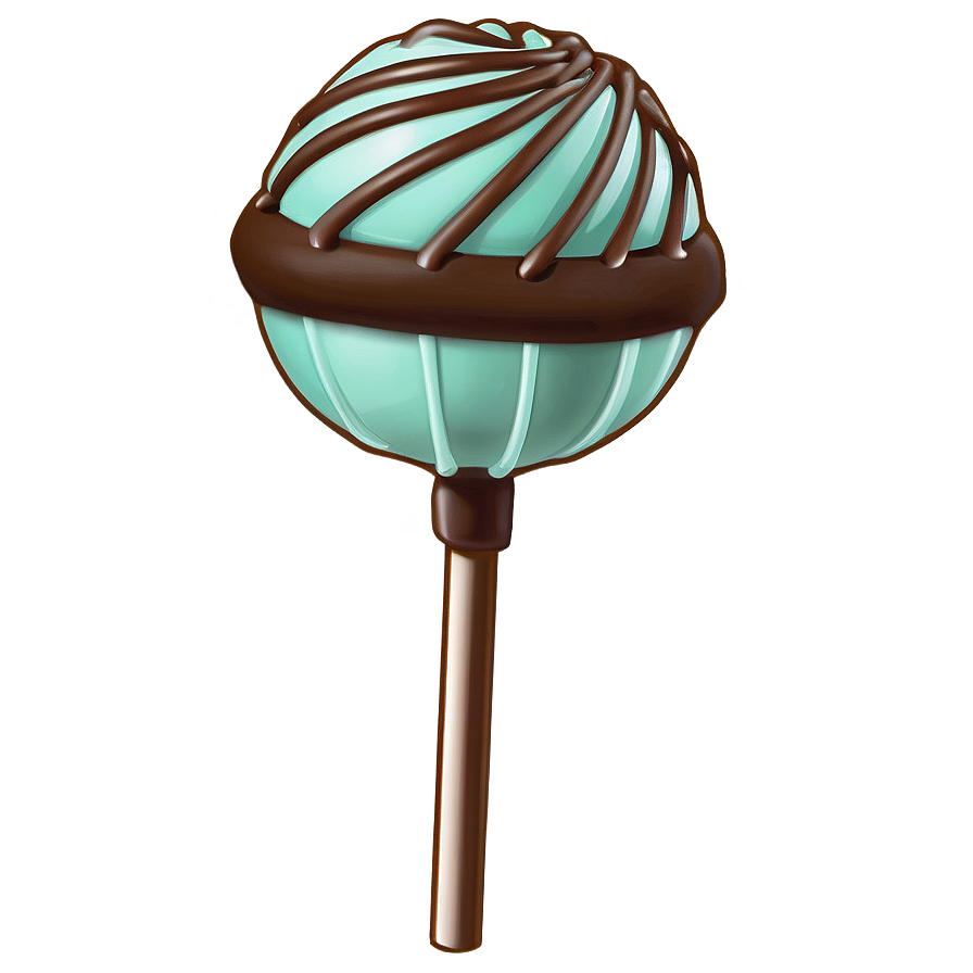 Mint Chocolate Cake Pop Png Mcb PNG image