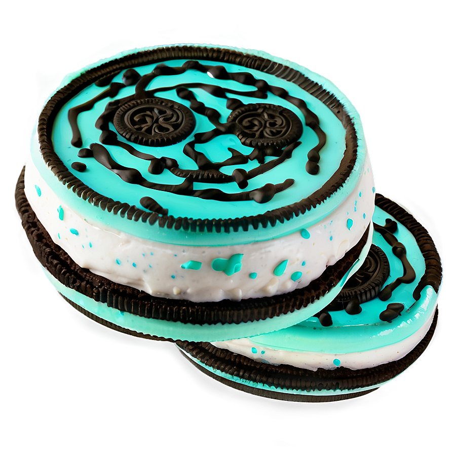 Mint Creme Oreo Cookie Png Lev46 PNG image