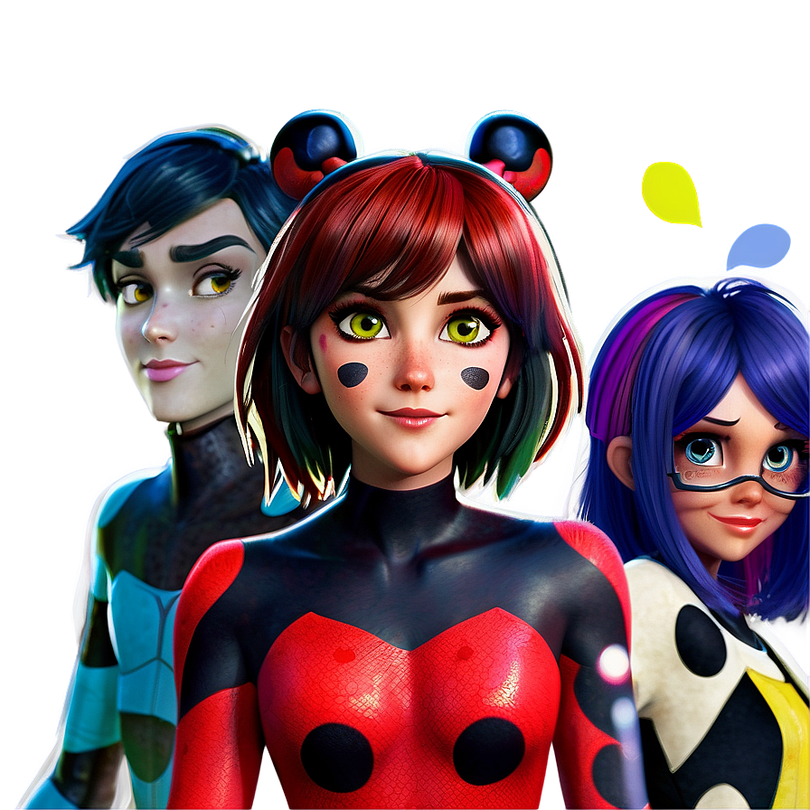 Miraculous Ladybug And Friends Png Ntr99 PNG image