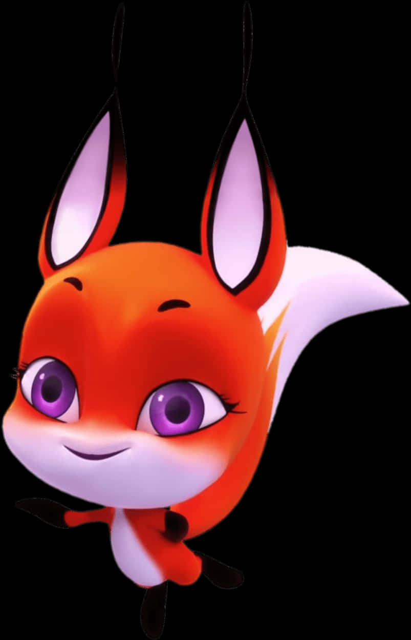 Miraculous Ladybug Kwami Trix PNG image