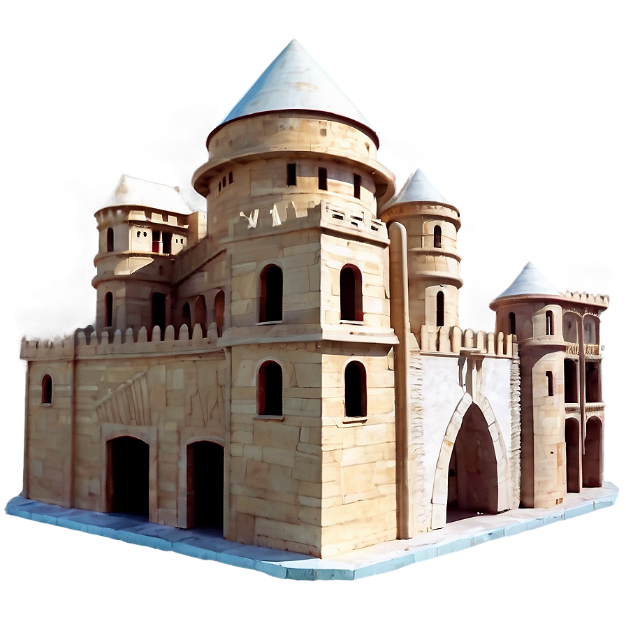 Mirage Of A Castle Png 06252024 PNG image