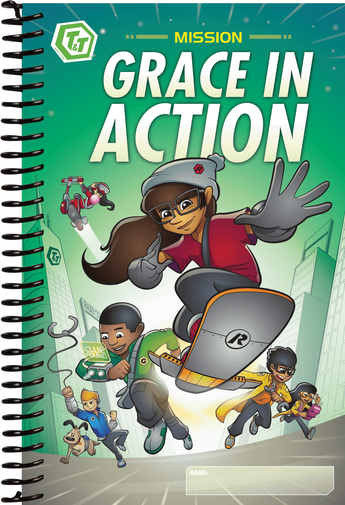 Mission Grace In Action Cover Art PNG image