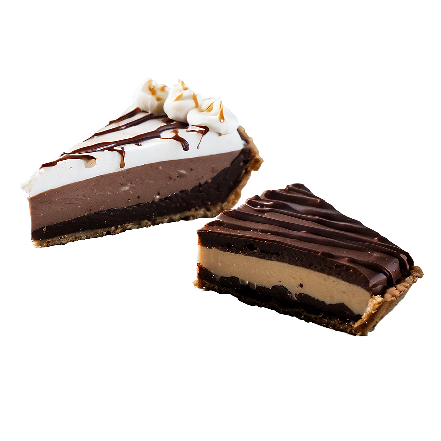 Mississippi Mud Pie Dessert Png 06252024 PNG image