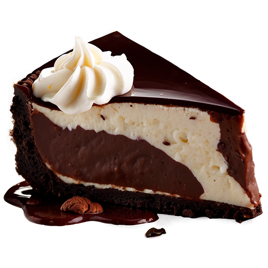 Mississippi Mud Pie Dessert Png 06252024 PNG image