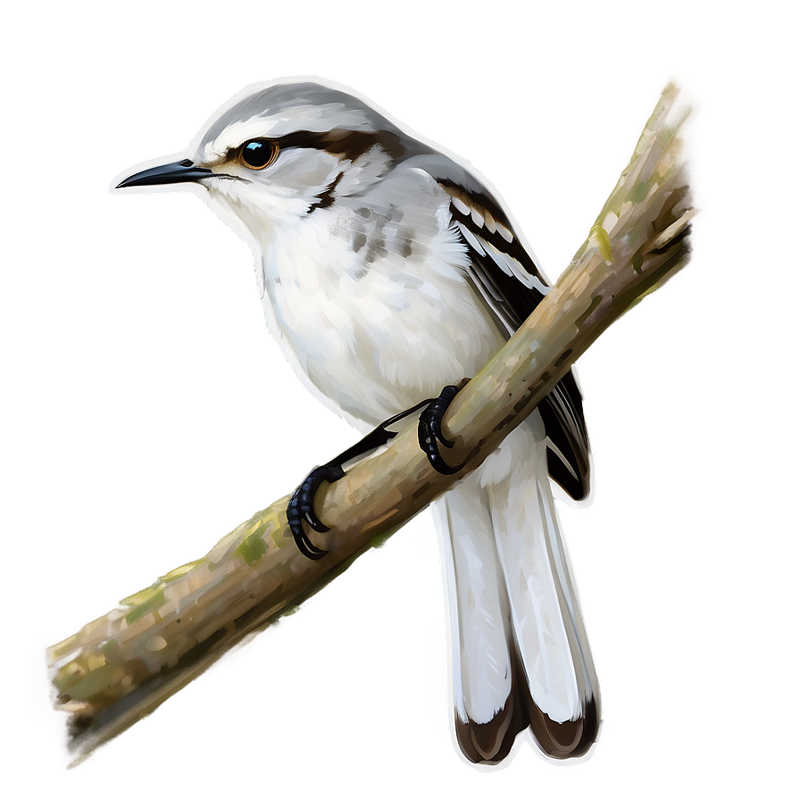 Mississippi State Bird Mockingbird Png Xkh PNG image