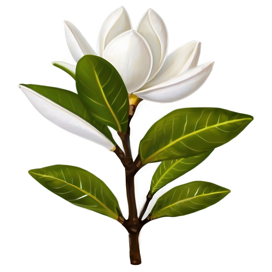 Mississippi State Flower Magnolia Png 97 PNG image