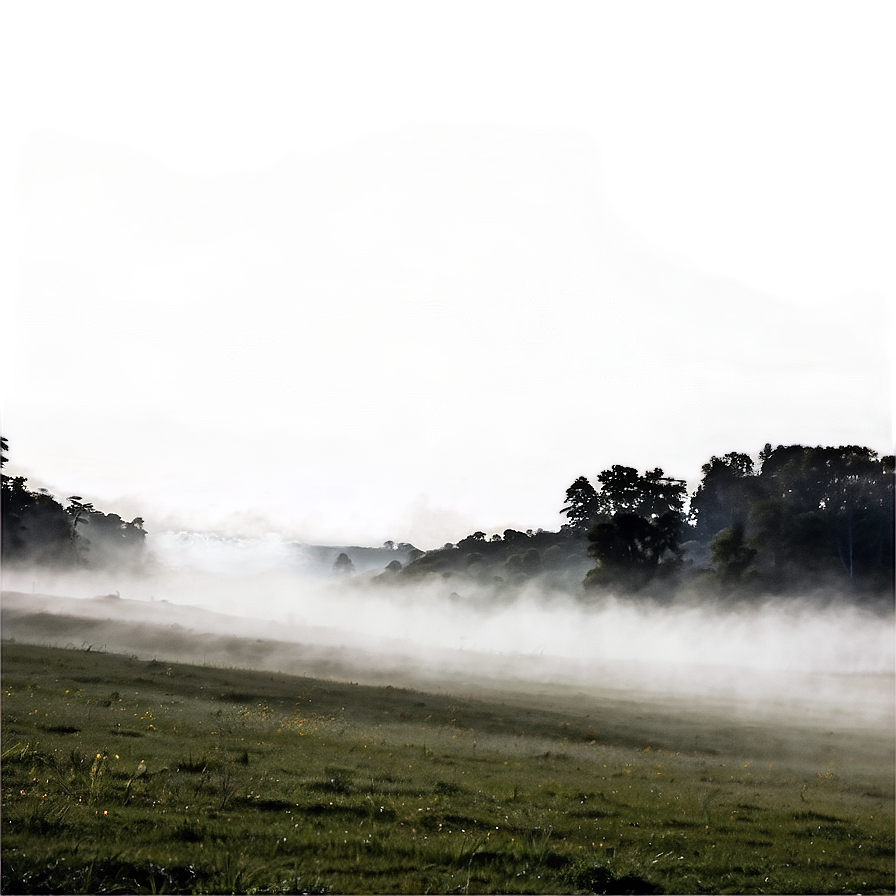 Mist Over Meadows Png 61 PNG image