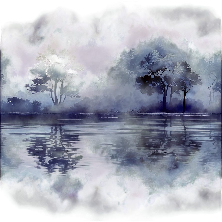 Mist Over Water Png Ufj97 PNG image