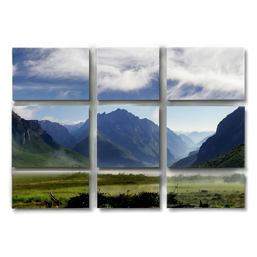 Misty Landscape Png 16 PNG image