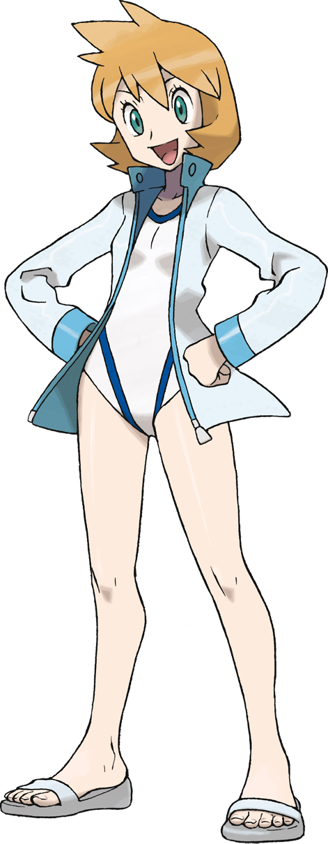 Misty Pokemon Character Pose PNG image