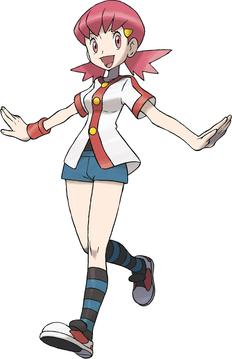 Misty Pokemon Character Pose PNG image