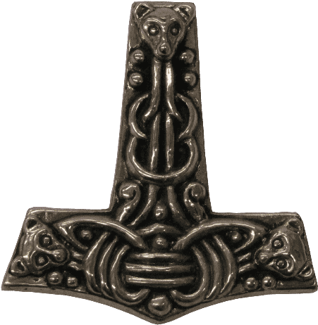 Mjolnir Pendant Norse Mythology PNG image