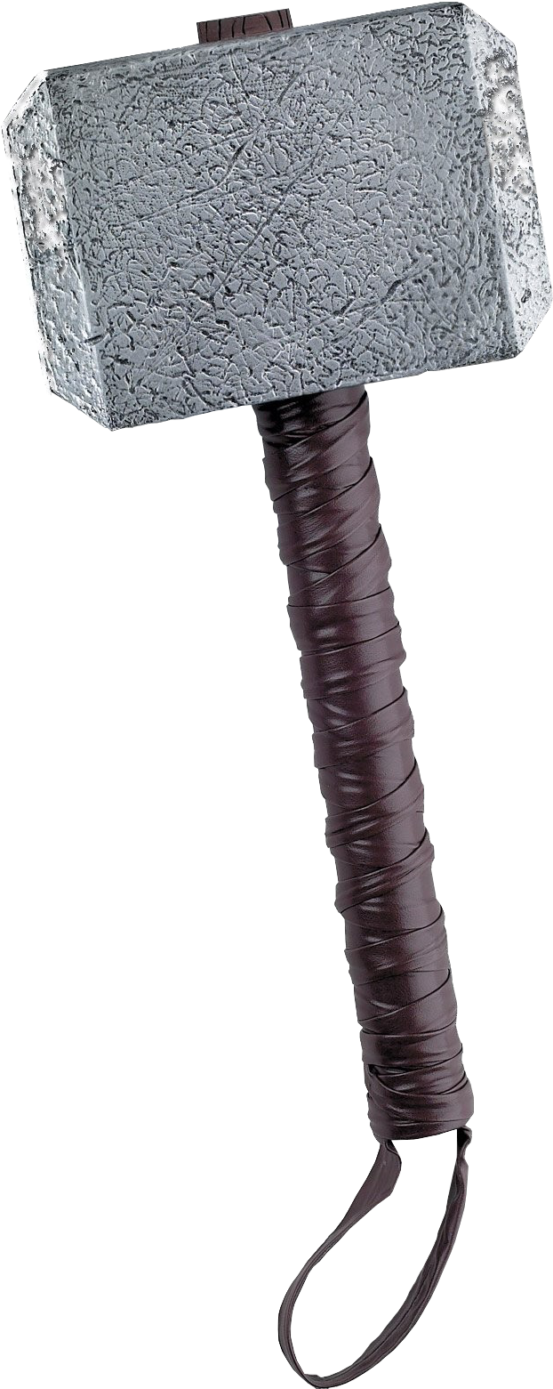 Mjolnir Thors Mythical Hammer PNG image