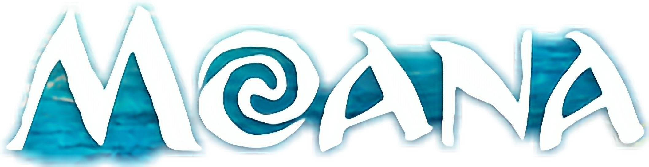 Moana Movie Title Graphic PNG image
