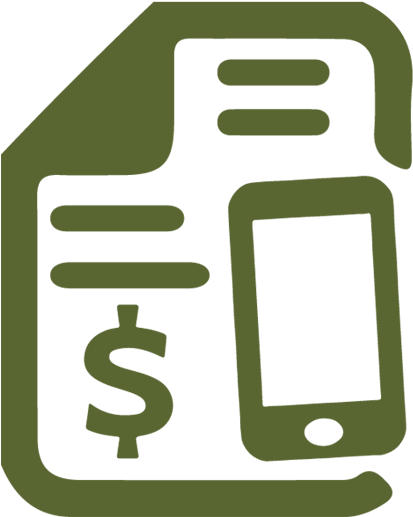 Mobile Price Tag Icon PNG image