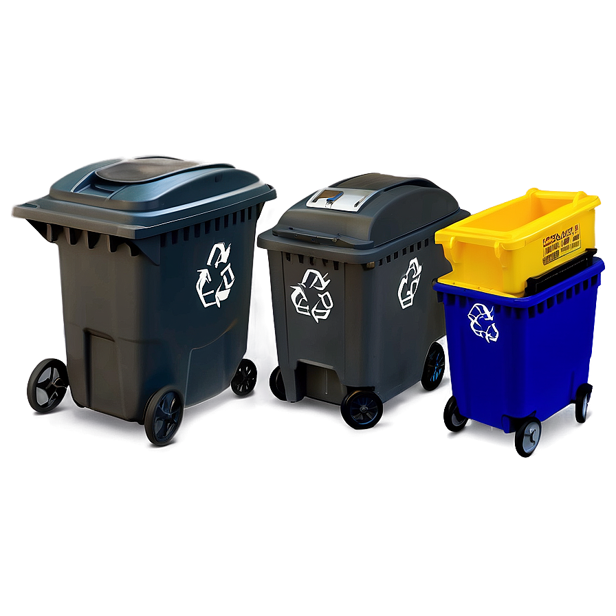 Mobile Recycling Bin Png 34 PNG image