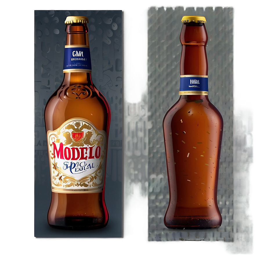 Modelo Especial Bottle Label Png Ecu PNG image