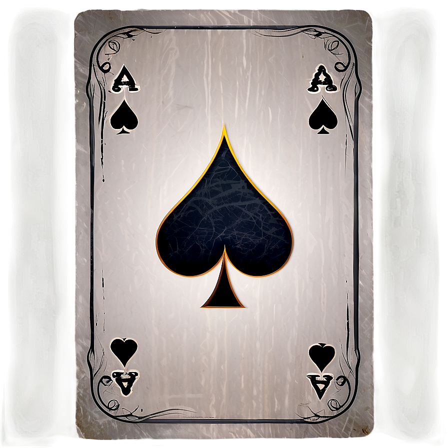 Modern Ace Card Png 38 PNG image