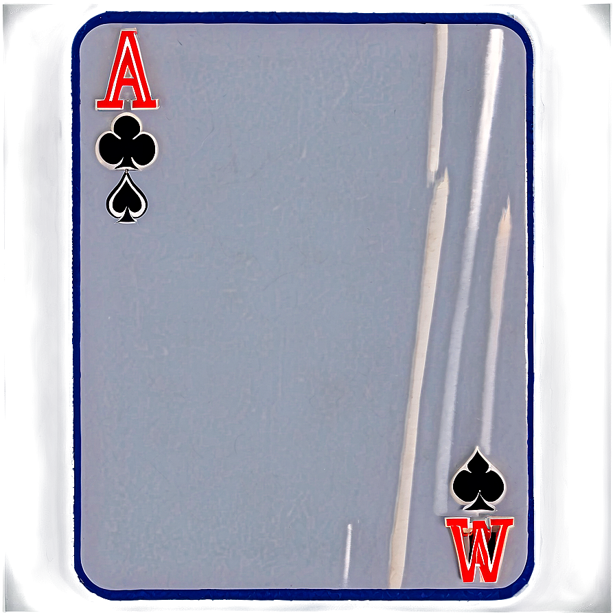 Modern Ace Card Png Ixh51 PNG image