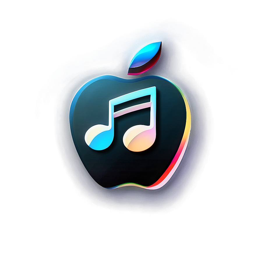 Modern Apple Music Logo Png 05252024 PNG image