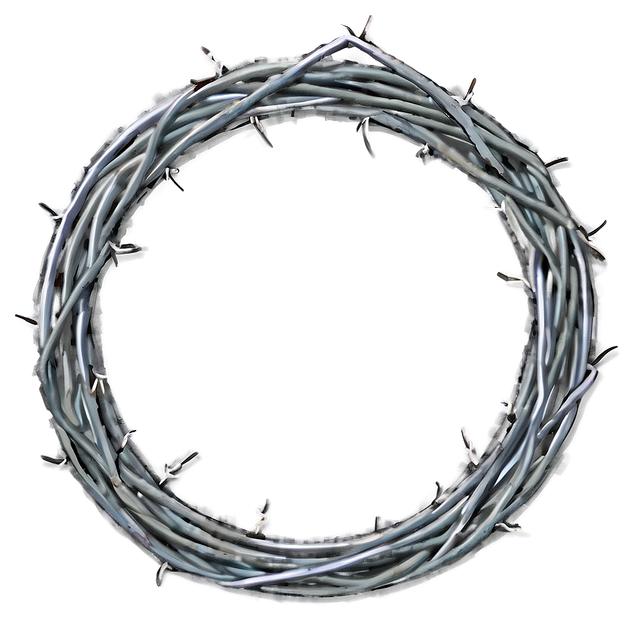 Modern Barbed Wire Fence Png 27 PNG image