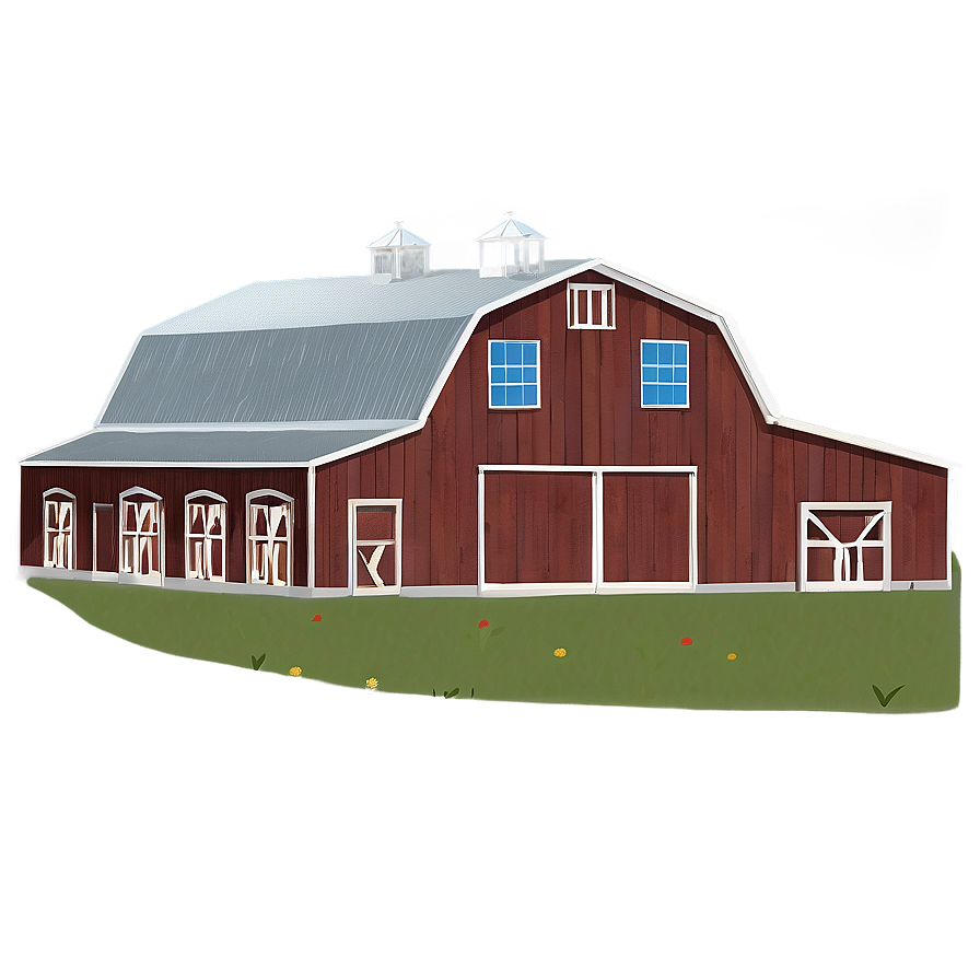 Modern Barn Design Png 06122024 PNG image