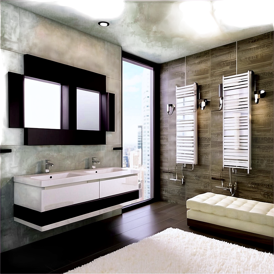 Modern Bathroom Design Ideas Png 05242024 PNG image