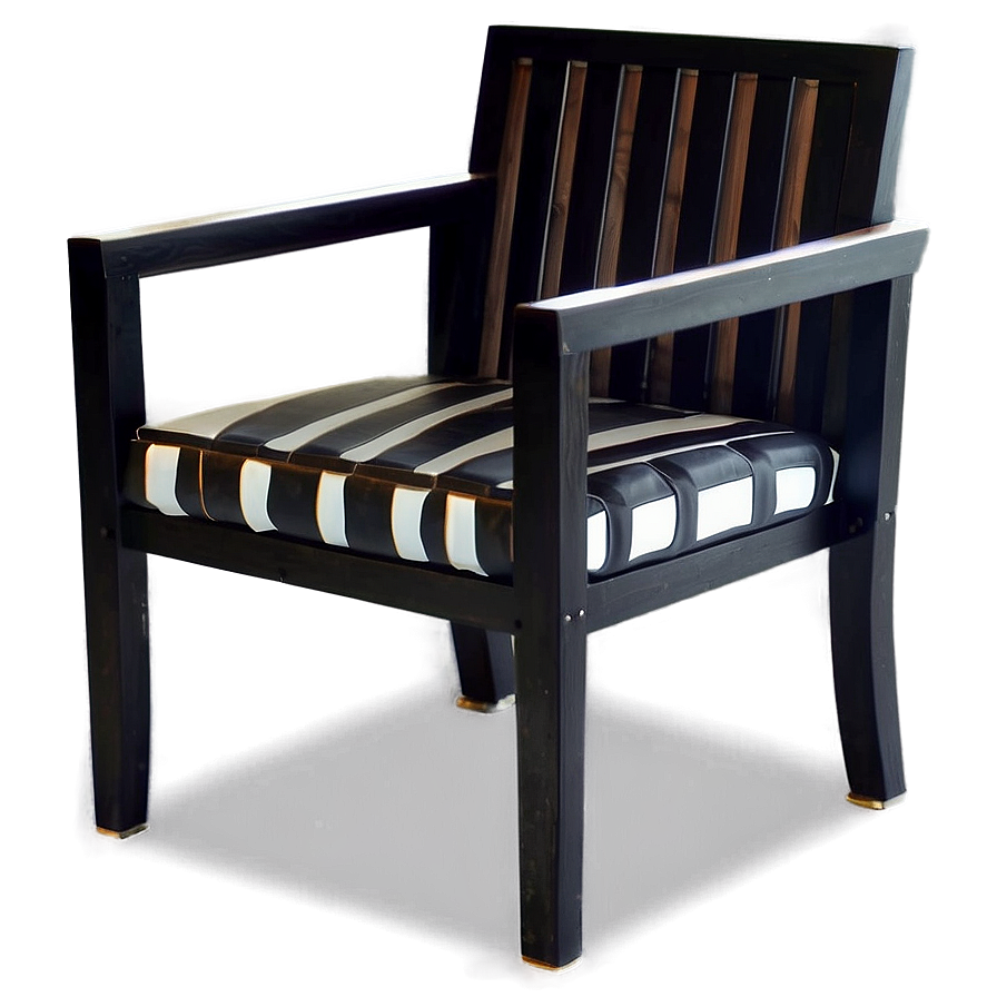 Modern Black Chair Png Pkd PNG image