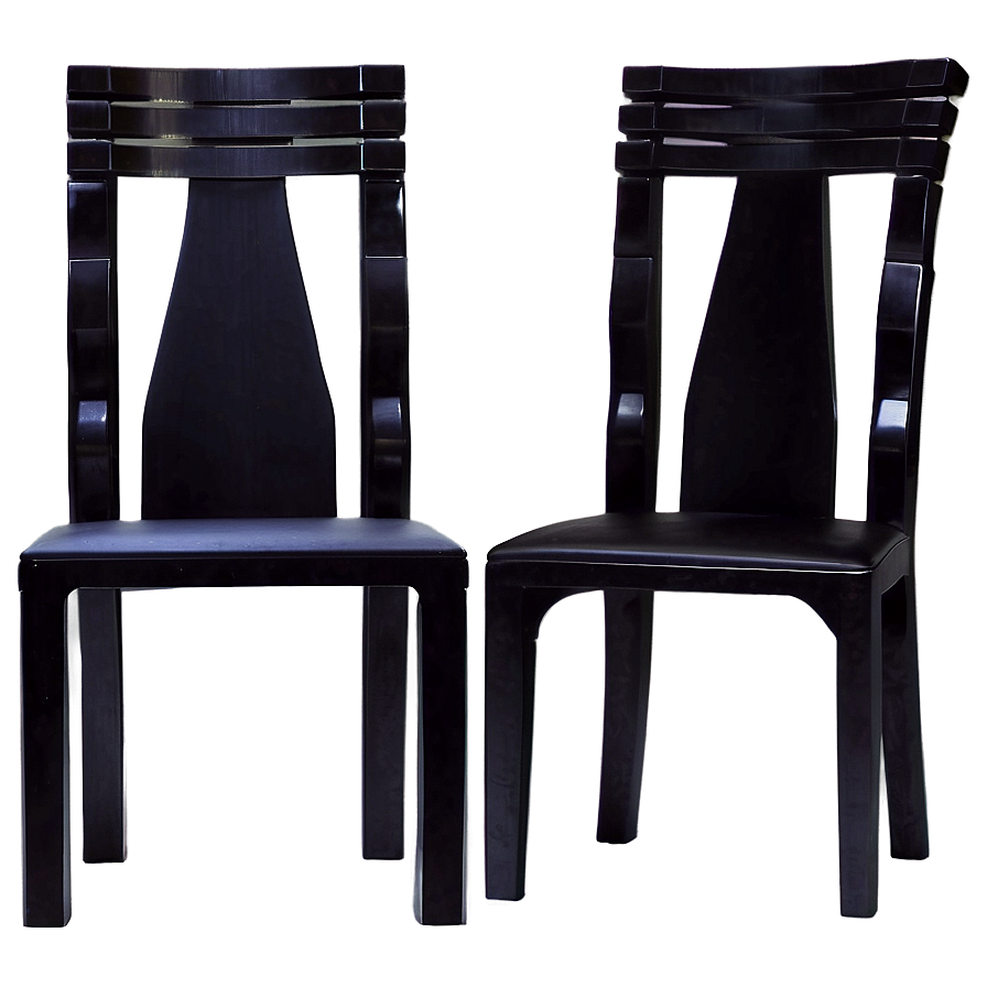 Modern Black Chair Png Rfa PNG image