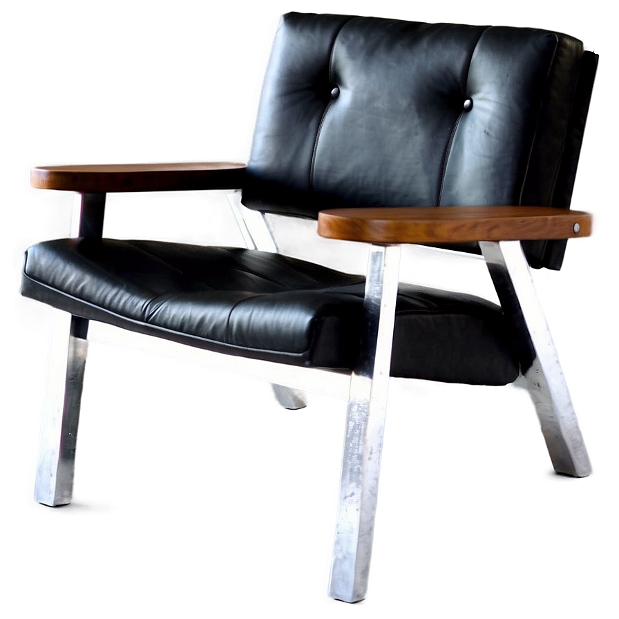 Modern Black Chair Png Yac84 PNG image