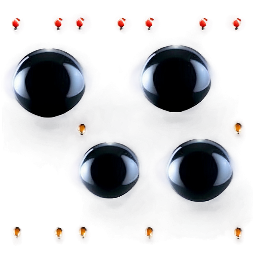 Modern Black Dot Png 64 PNG image