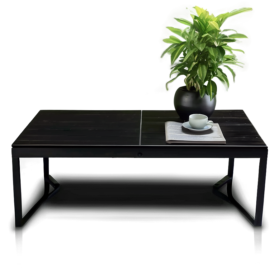 Modern Black Table Png 37 PNG image