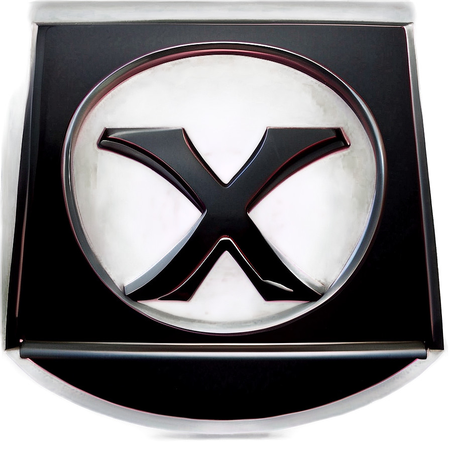 Modern Black X Logo Png 37 PNG image