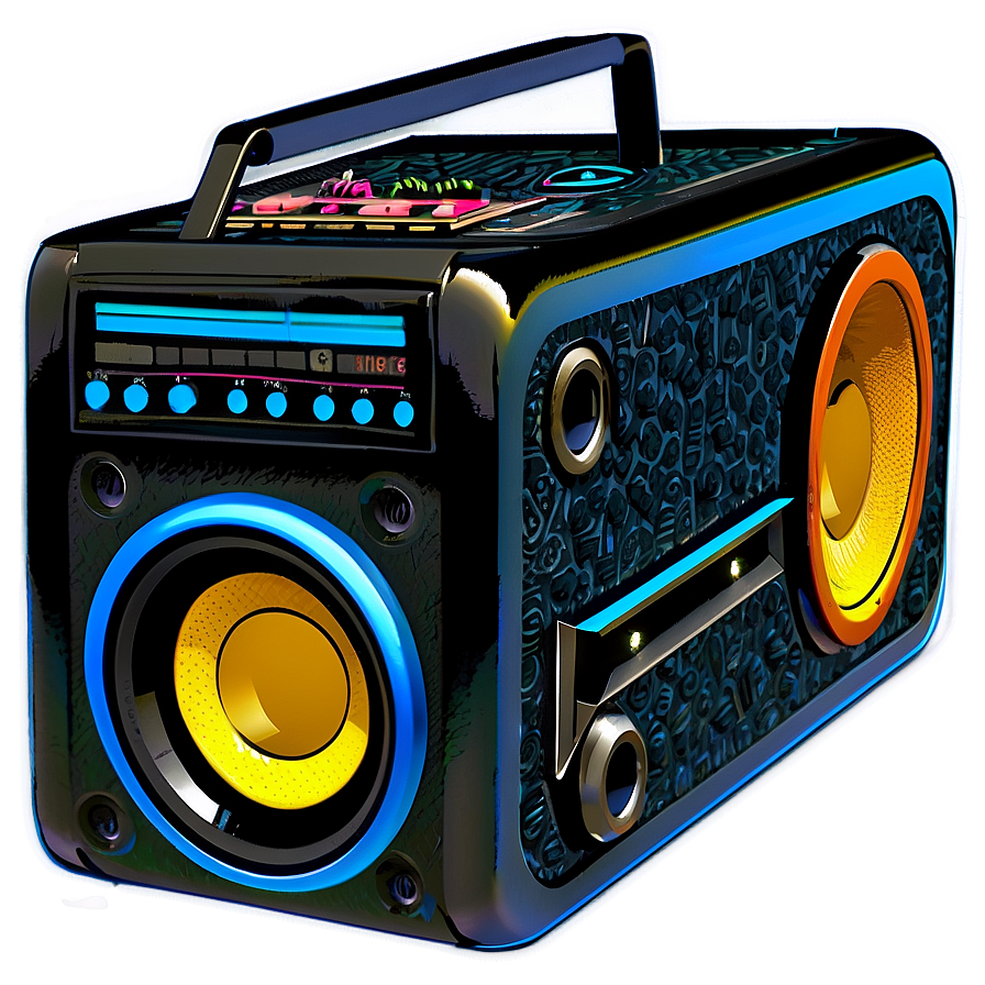 Modern Boombox Png 8 PNG image