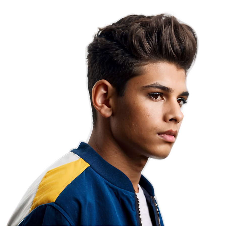 Modern Boy Hairstyles Png 06282024 PNG image